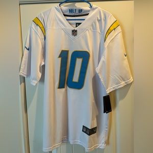 Chargers Justin Herbert White Jersey